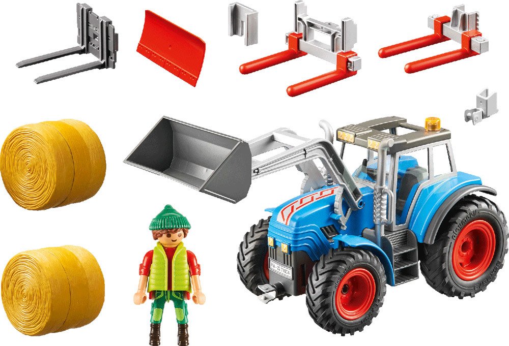 playmobil® Country - Grosser Traktor mit Zubehör 71004 71004