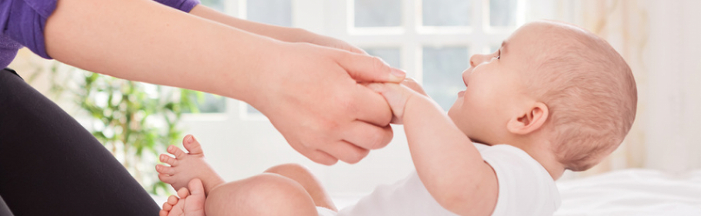 Physiotherapie bei Babys und Kleinkindern