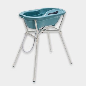 Babybadewanne mit Ständer