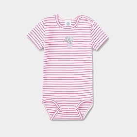 Gestreifter Babybody