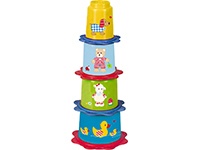 Motorikspielzeug: Stapelbecher