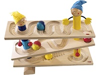 Motorikspielzeug: Kugelbahn