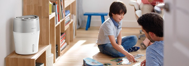 Luftbefeuchter im Kinderzimmer