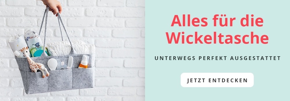 Alles für die Wickeltasche