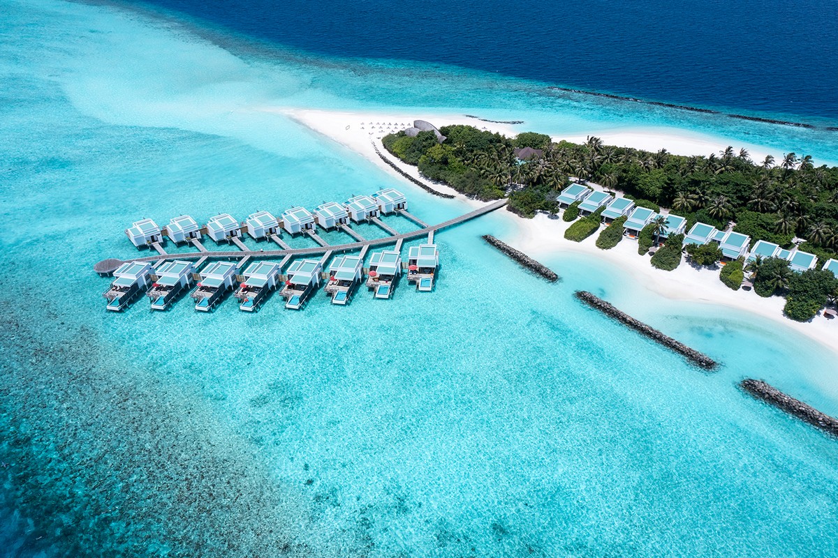 Familienurlaub Malediven: Dhigali Drohne Bild © Dhigali Maldives Familienurlaub Malediven: Dhigali Drohne Bild © Dhigali Maldives